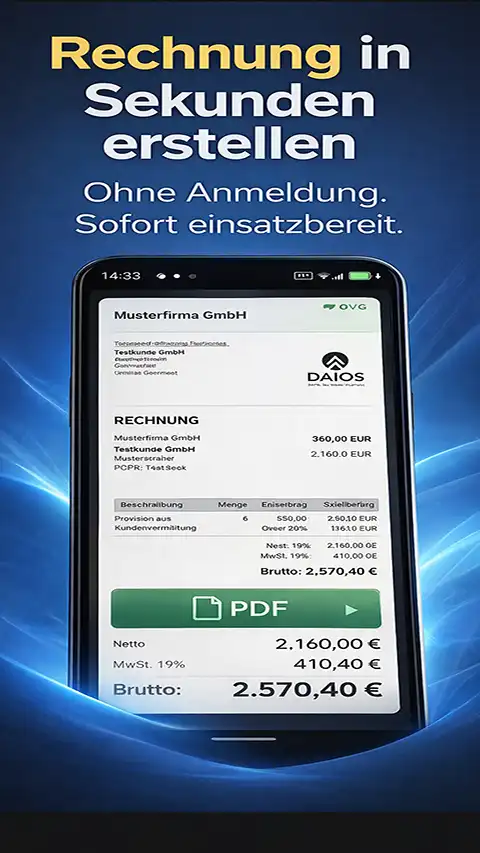 Nano Invoice Vorteile auf einen Blick